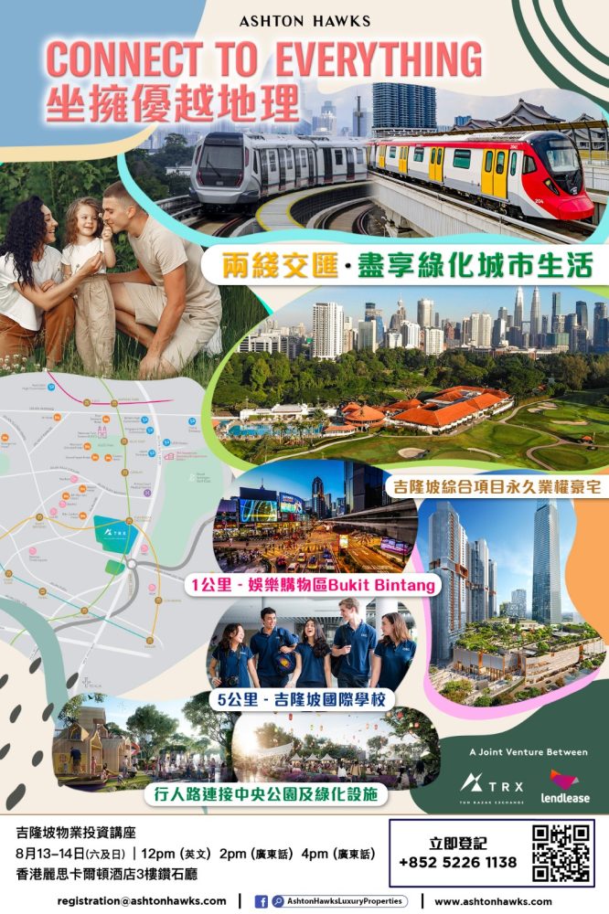 TRX Residence 2022 August Malaysia Property Poster